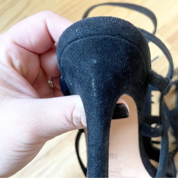 Donald Pliner Willow Beaded Square Toe Heels Sandals - Picture 7 of 10